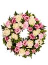 Ghirlanda funebre di rose