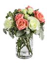 Rose color tempera